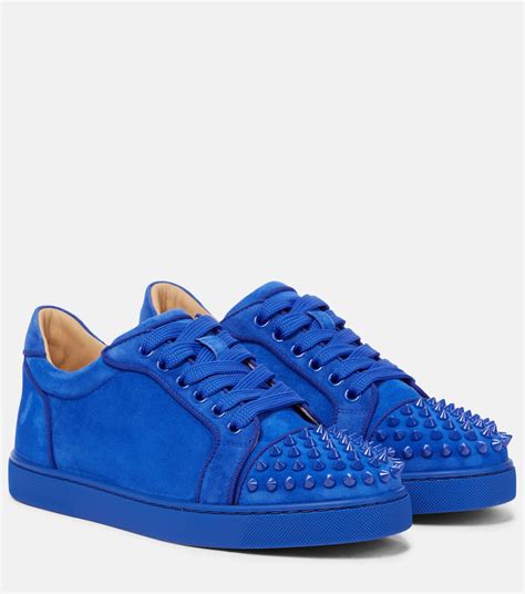 christian louboutin vieira spike sneakers.